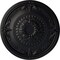 Ekena Millwork Athens Ceiling Medallion (Fits Canopies up to 3 5/8"), Hand-Painted Steel Gray, 26 1/4"OD x 3 1/4"P CM27ATSGS - alternate 1